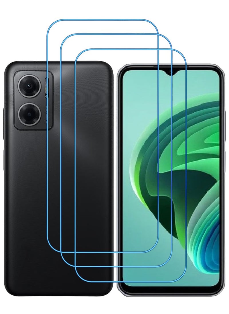 ACLIX 3 Pieces Antistatic ESD Dustproof Premium Quality High Definition Clear Tempered Glass Screen Protector Designed For Xiaomi Redmi Note 11E - Image 1