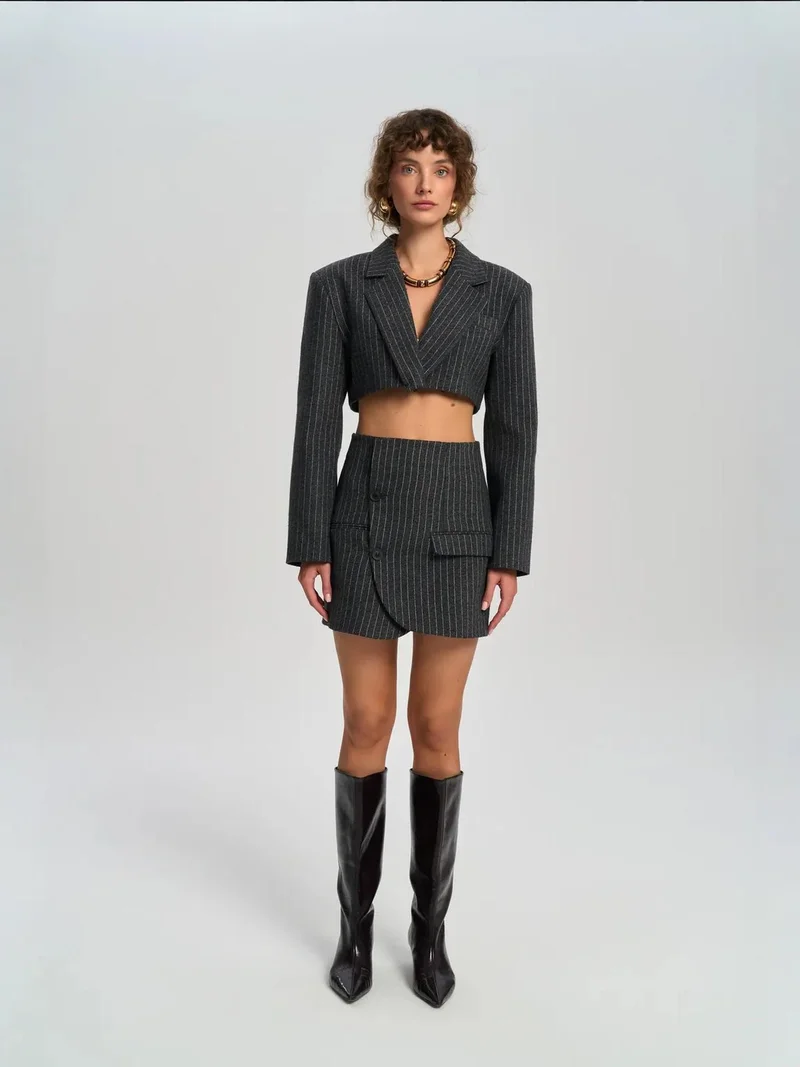 Mai Collection MAI STUDIOS Elegant Jacket-Skirt Set