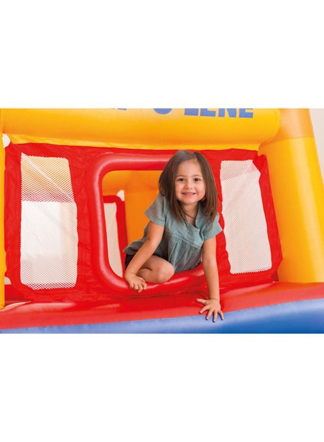 INTEX Jump-O-Lene Playhouse Inflatable Bouncer 174x174x112cm - Image 2