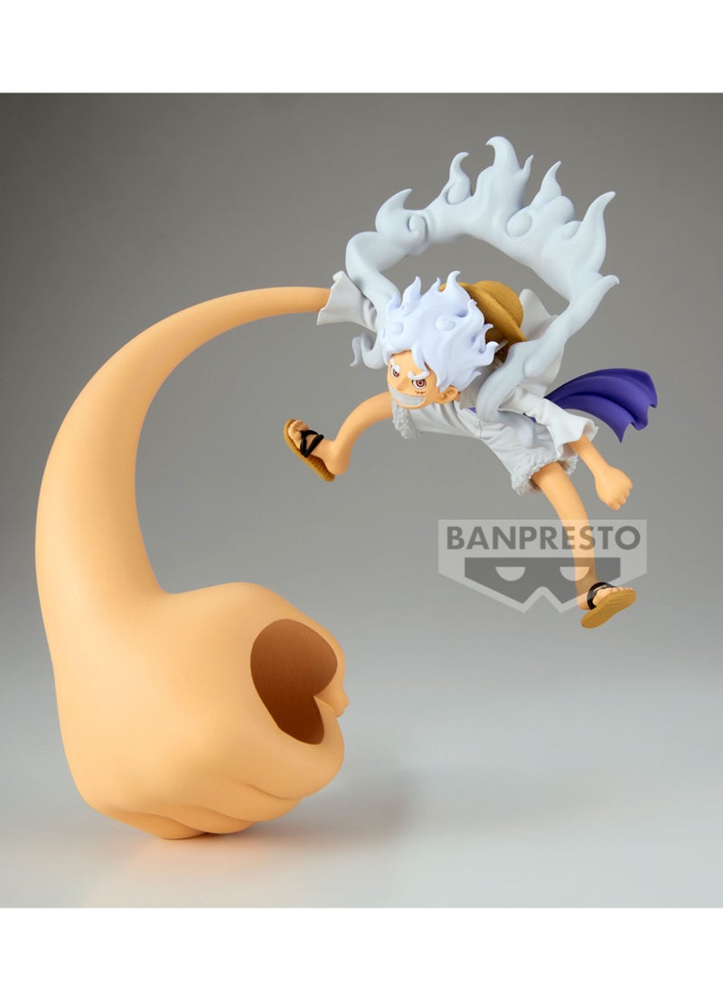 Bandai - Bandai Banpresto - FigLife Cranenking Anime: One Piece - Gear 5 Monkey D. Luffy - Image 1