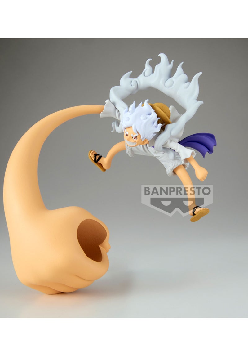 Bandai - Bandai Banpresto - FigLife Cranenking Anime: One Piece - Gear 5 Monkey D. Luffy - Image 1