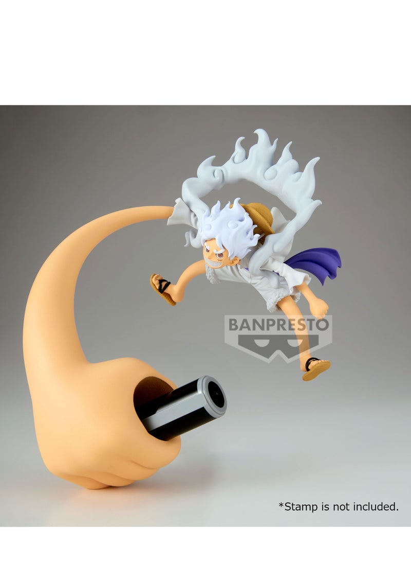 Bandai - Bandai Banpresto - FigLife Cranenking Anime: One Piece - Gear 5 Monkey D. Luffy - Image 1