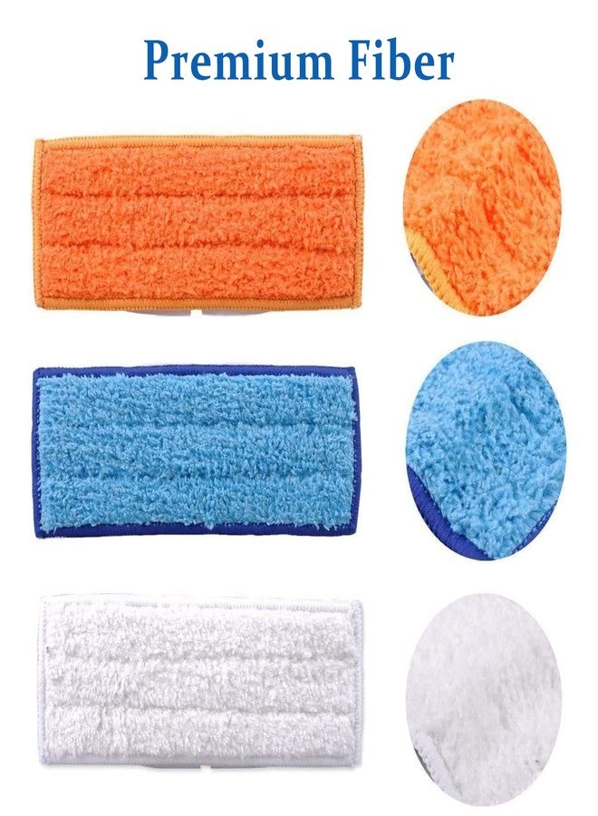 ilovelife 6 Pack Mopping Pads for iRobot Braava Jet 240 241 245 (2 Wet Pads, 2 Damp Pads, 2 Dry Pads), Washable and Reusable - Image 3