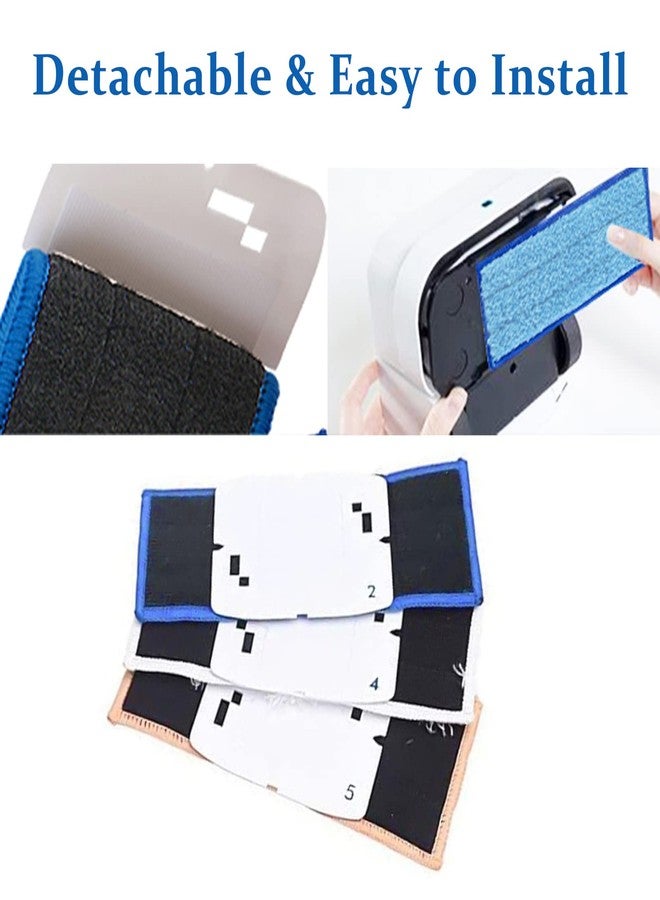 ilovelife 6 Pack Mopping Pads for iRobot Braava Jet 240 241 245 (2 Wet Pads, 2 Damp Pads, 2 Dry Pads), Washable and Reusable - Image 5