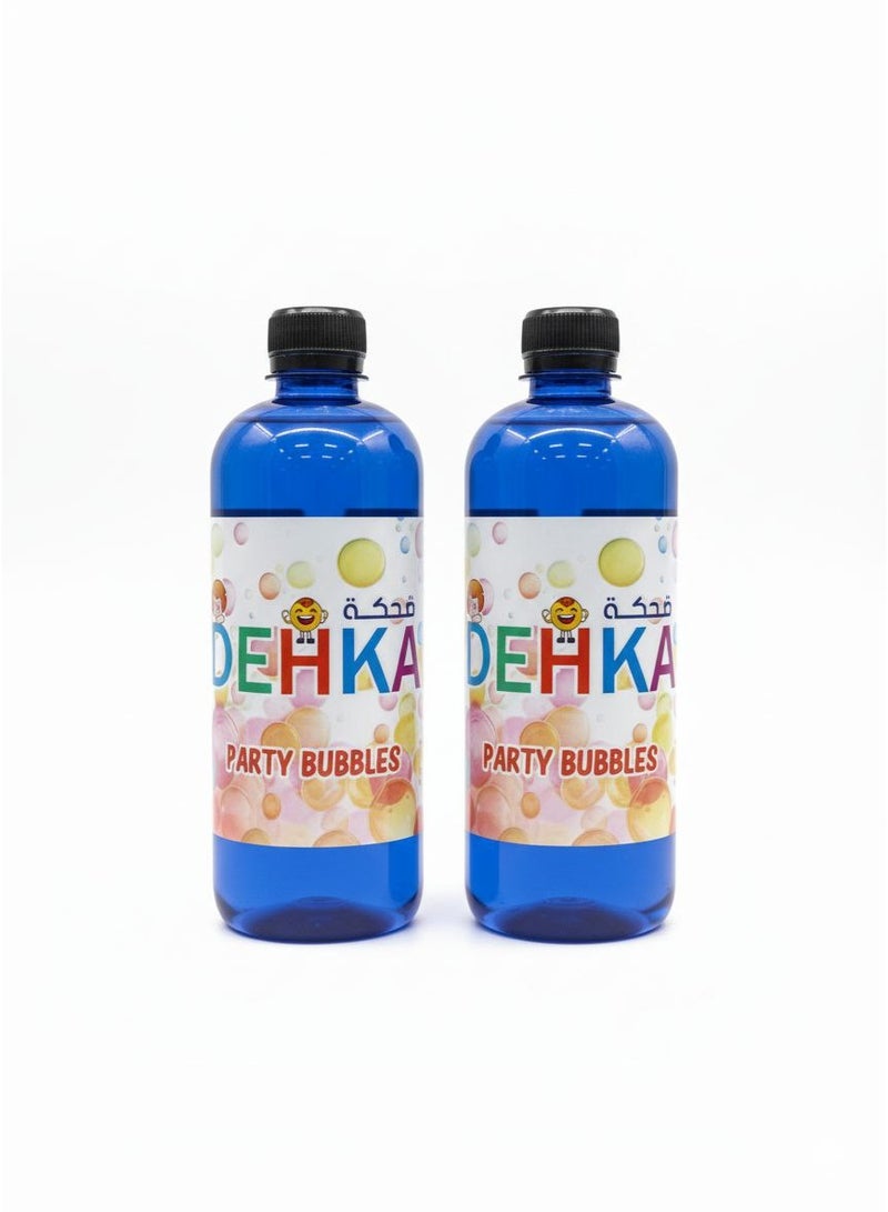 DEHKAH DEHKA Party Bubbles Twin Pack Fun Bubble Soap for Kids - Image 1