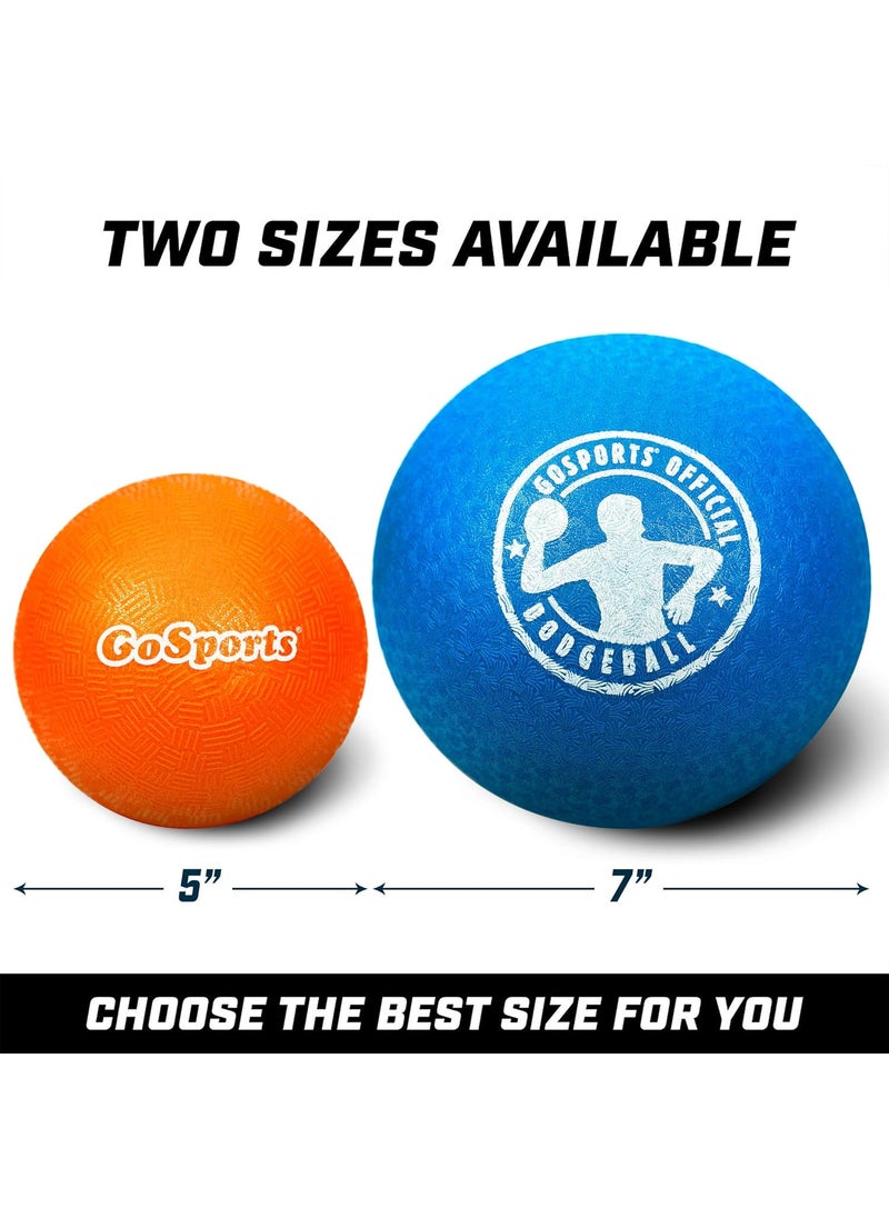 GoSports GoSports Inflatable Dodgeballs  Choose 5 Inch or 7 Inch No Sting Balls  Set of 6 Includes Ball Pump  Mesh Bag  - Image 4