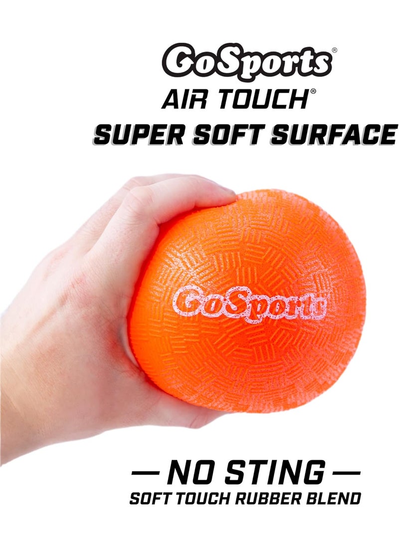 GoSports GoSports Inflatable Dodgeballs  Choose 5 Inch or 7 Inch No Sting Balls  Set of 6 Includes Ball Pump  Mesh Bag  - Image 3