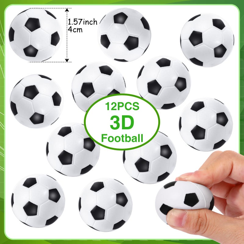 Aoriher 108 Pcs Soccer Party Favors Set Soccer Party Themed Goodie Bag Fillers Mini Soccer Balls Whistle Silicone Bracelet Tattoo Sticker Temporary Keychain for Sport Party Supplies - Image 4