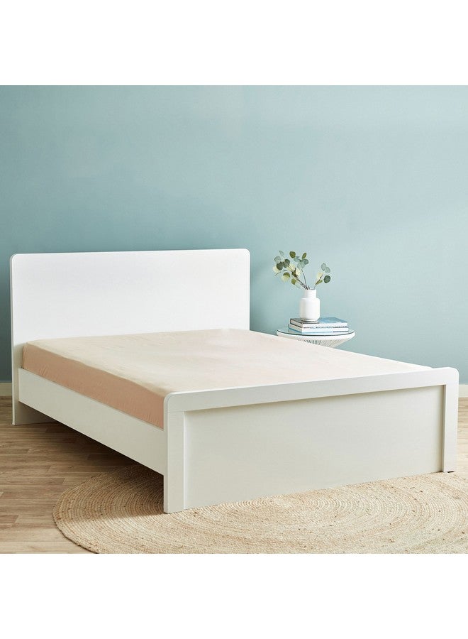 Home Box Ballina Solid Cotton King Flat Sheet 260 x 240 cm  - Image 1