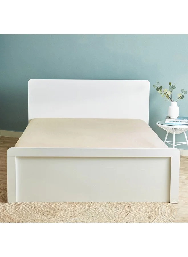 Home Box Ballina Solid Cotton King Flat Sheet 260 x 240 cm