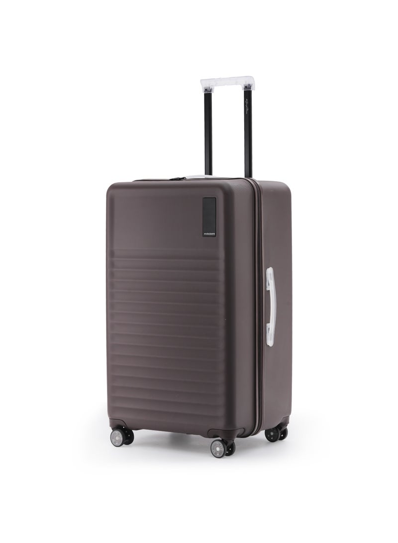 Mokobara The Aisle Trunk Check-In Large Luggage - Durable Polycarbonate Material | Cool Beans, Brown - Image 1