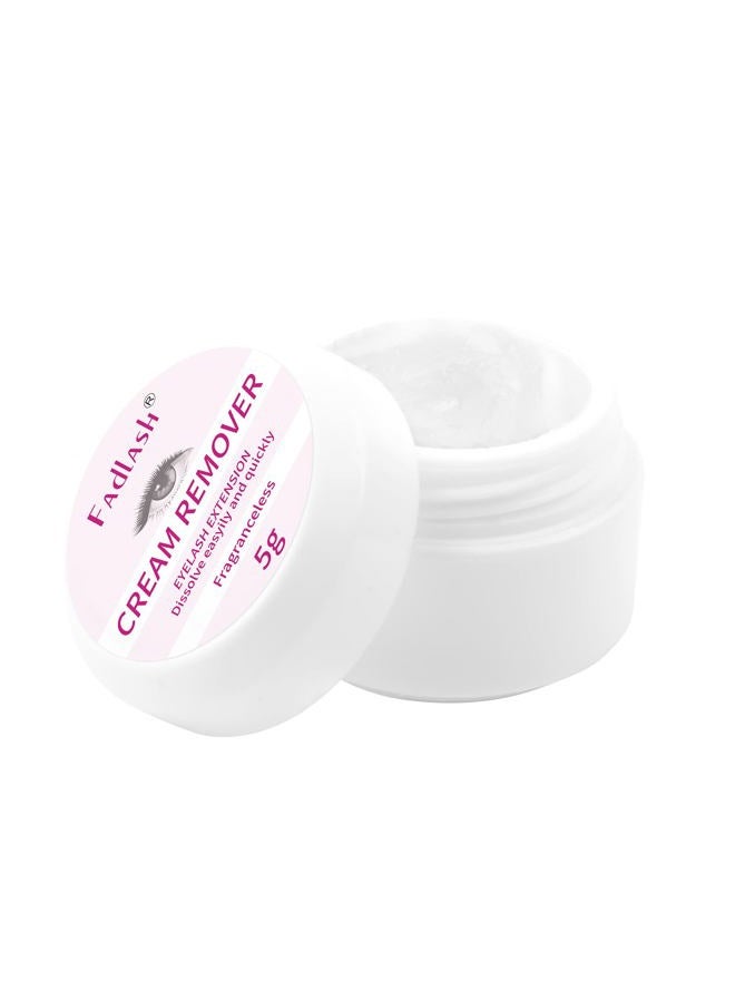 FADLASH Lash Extension Remover 5g Cream Sensitive Skin Lash Glue Remover Quickly and Low Irritation Lash Remover Eyelash for Salon Lash by FADLASH (tasteless) - Image 1