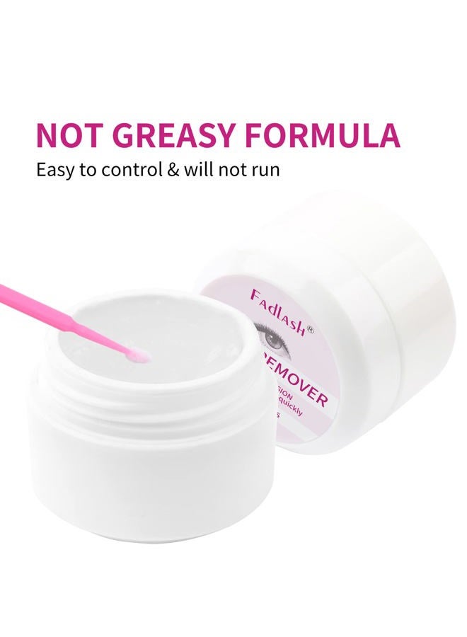 FADLASH Lash Extension Remover 5g Cream Sensitive Skin Lash Glue Remover Quickly and Low Irritation Lash Remover Eyelash for Salon Lash by FADLASH (tasteless) - Image 5