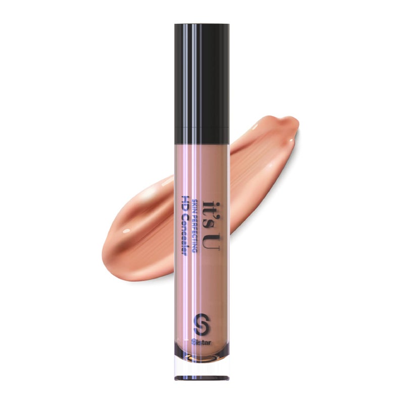 SISTAR It's U Skin Perfecting Conceal HD Contour Color Corrector Full Coverage Smooth and Flawless (Peach) - Image 1
