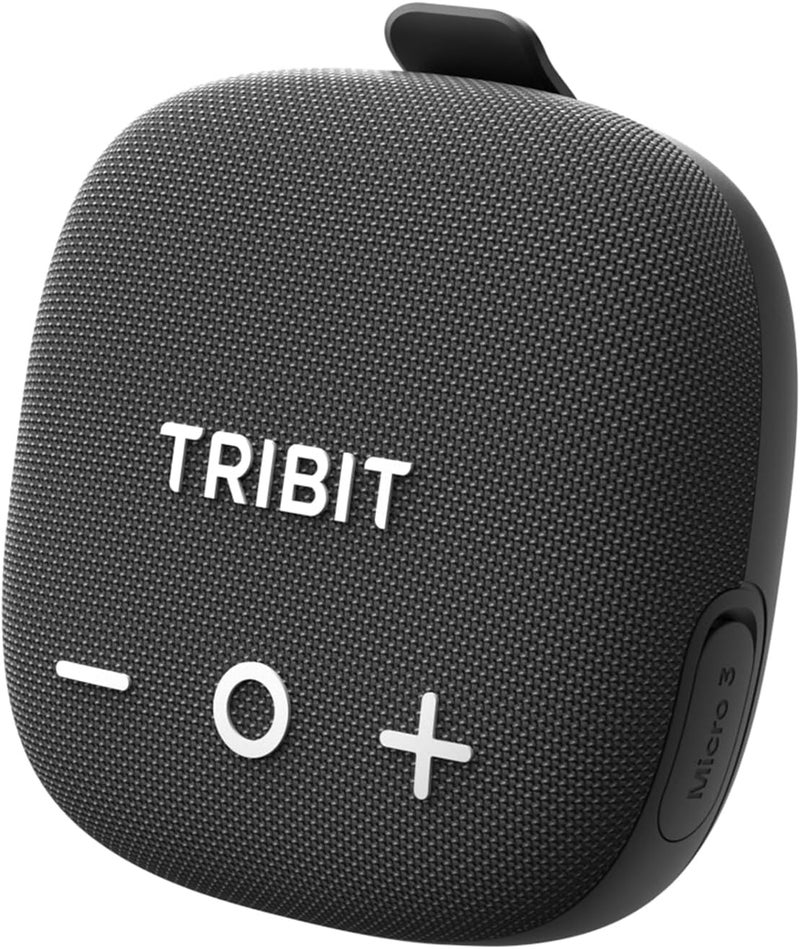 تريبيت StormBox Micro 3 سماعة لاسلكية محمولة مع صوت XBass بقوة 13 واط، بلوتوث 6.0، وقت تشغيل 24 ساعة، مقاومة للماء IP68، إقران TWS، حزام وتركيب مغناطيسي للدراجات/الجولف/السفر الخارجي - Image 1
