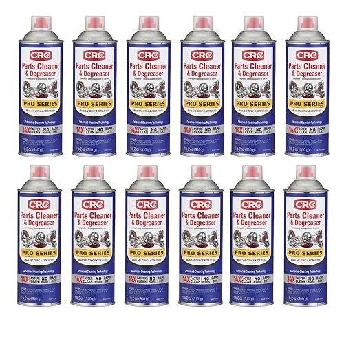 CRC Parts Cleaner  Degreaser  Pro Series Leaves No Residue Rapid Dry 18 Fl Oz 12 Pack - Image 1