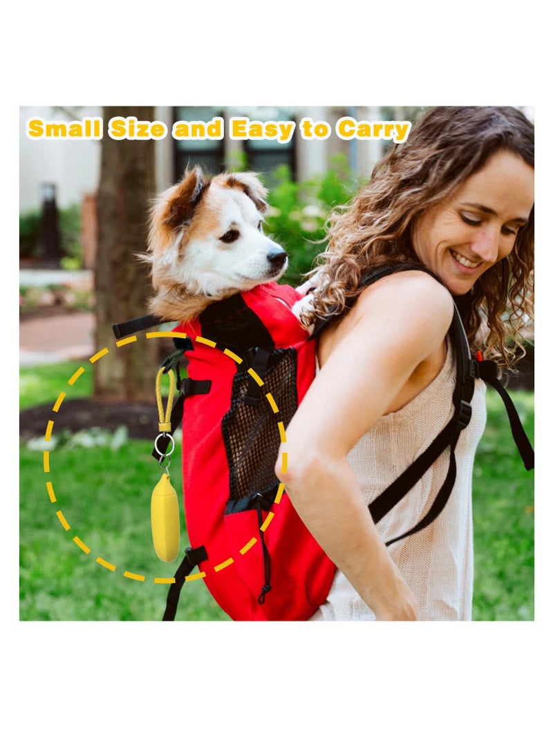 SYOSI أسطوانة لنت محمولة من الموز، تصميم فريد وجذاب، محمولة ومريحة، لاصق عالي الجودة لحل مشكلة شعر الحيوانات الأليفة على الملابس (1 * أسطوانة لنت + 2 * أنوية استبدال) - Image 4