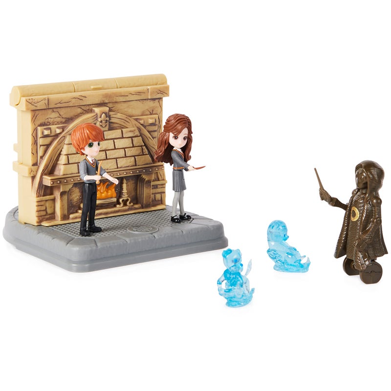Wizarding World Harry Potter, Room of Requirement 2-in-1 Transforming Playset with 2 Exclusive Figures and 3 Accessories, Kids Toys for Ages 5 and up - Image 1