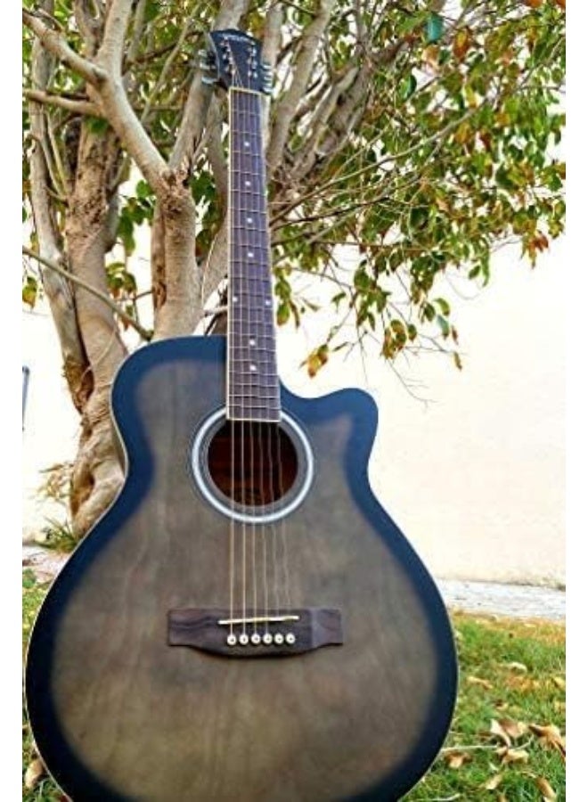 Megarya Acoustic Guitar 40 inch TBS - Image 2