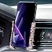 Frienda Bling Car Phone Holder Mini Car Air Vent Cellphone Mount 360 Adjustable Automatic Car Stand Phone Holder Rhinestone Crystal Convenient Universal Car Accessories for WomenPurple - Image 2
