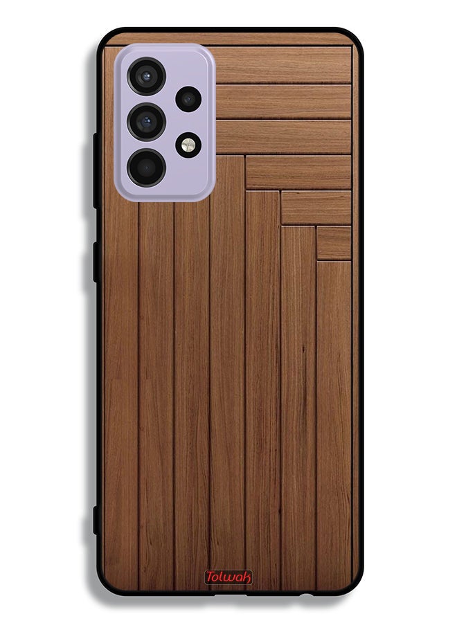 Tolwak Samsung Galaxy A52 5G Protective Case Cover Door Pattern - Image 1