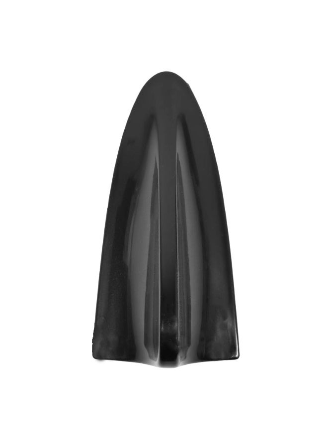 Universal Shark Fin Car Roof Antenna – Black, Streamlined Design, Signal Reception Booster, Easy Adhesive Installation, Durable and Stylish Car Exterior Upgrade - Image 1