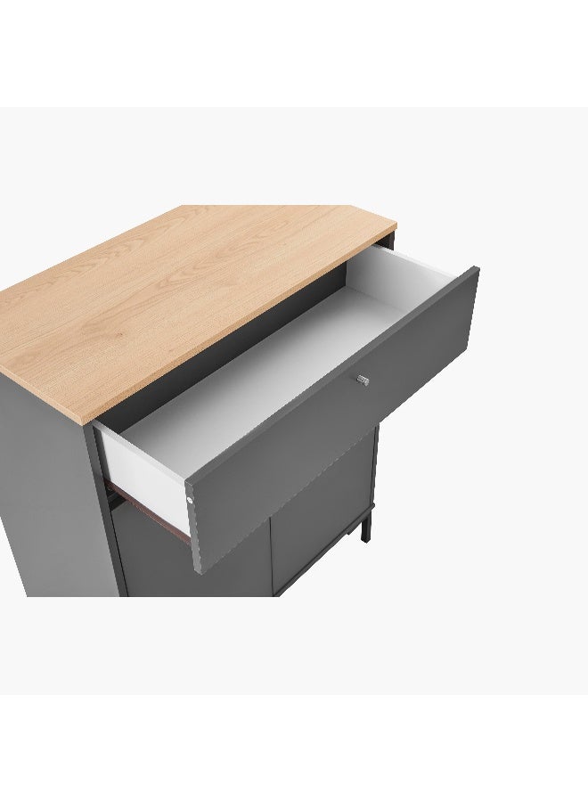 Home Box Siesta 1-Drawer Bookcase Console - Image 3