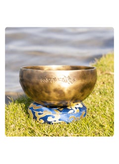 Alpine Crystals UAE Full Moon Singing Bowl 1360 grams - Handcrafted from Nepal for Meditation, Yoga & Healing  - Image 1