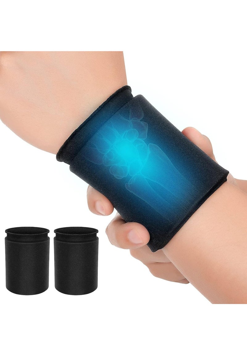 SYOSI - Wrist Ice Pack Wrap for Carpal Tunnel Relief, 2 Packs Hot&Cold Therapy Gel Cold Hand Injuries Compression Rheumatoid Arthritis, Tendinitis, Swelling, Bruises - Image 1