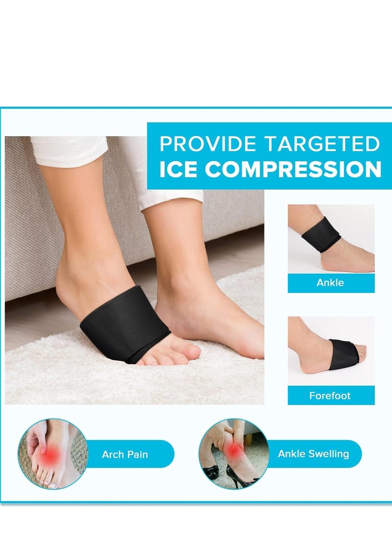SYOSI - Wrist Ice Pack Wrap for Carpal Tunnel Relief, 2 Packs Hot&Cold Therapy Gel Cold Hand Injuries Compression Rheumatoid Arthritis, Tendinitis, Swelling, Bruises - Image 1