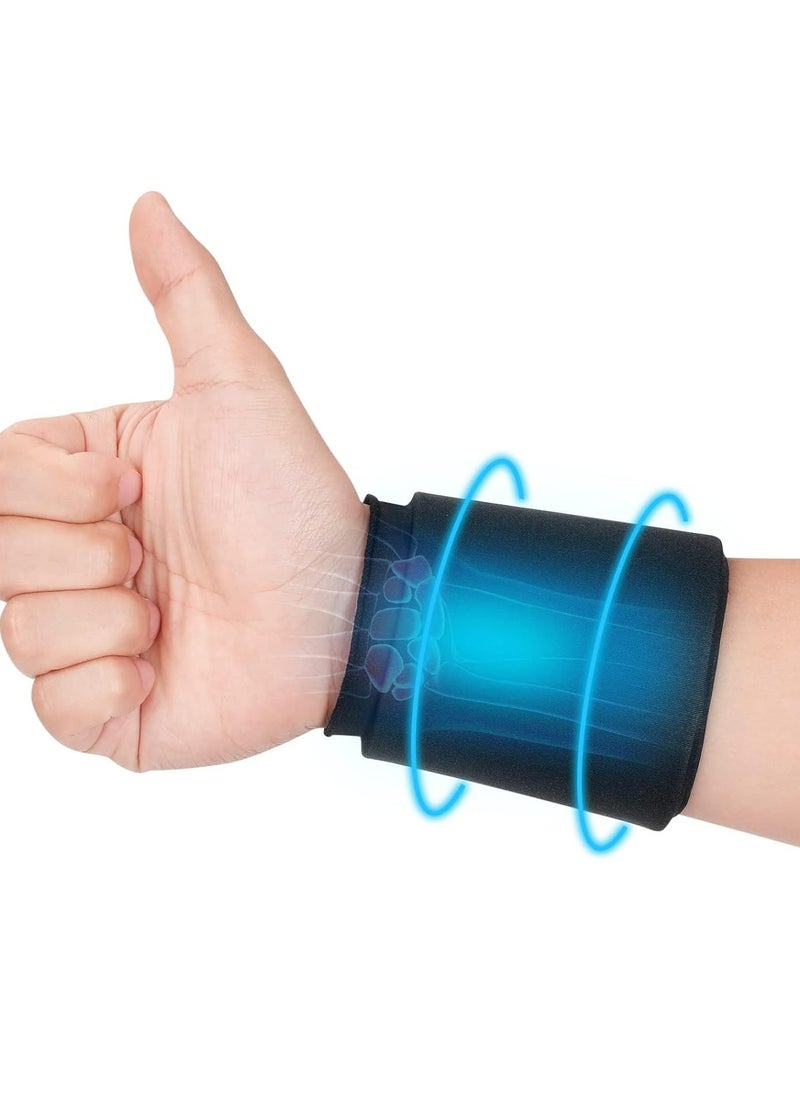 SYOSI - Wrist Ice Pack Wrap for Carpal Tunnel Relief, 2 Packs Hot&Cold Therapy Gel Cold Hand Injuries Compression Rheumatoid Arthritis, Tendinitis, Swelling, Bruises - Image 1