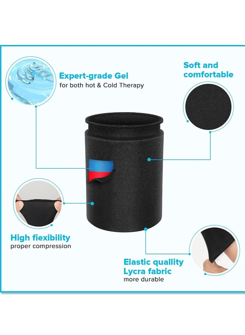 SYOSI - Wrist Ice Pack Wrap for Carpal Tunnel Relief, 2 Packs Hot&Cold Therapy Gel Cold Hand Injuries Compression Rheumatoid Arthritis, Tendinitis, Swelling, Bruises - Image 1