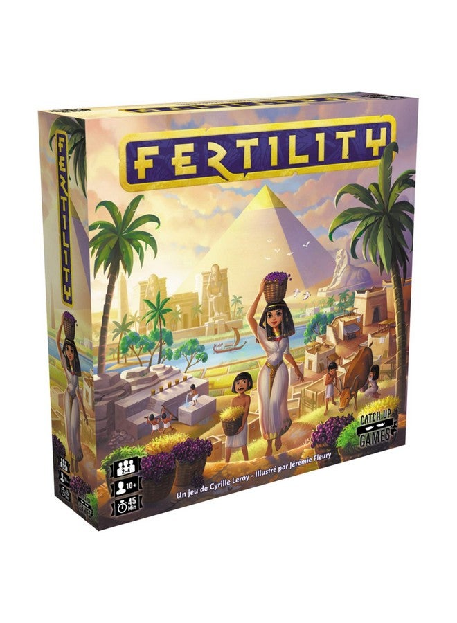 Catch Fertility Board Game | Ancient Egyptian Civilization Building Game | Strategy Board Game for Adults and Kids | Ages 10+ | 2-4 Players | Average Playtime 45 Minutes | Made by Catch Up Games - Image 1