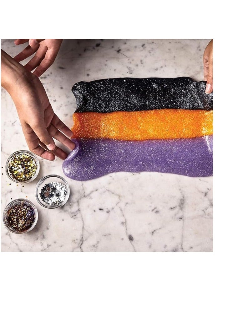 إلميرز طقم سلايم لامع مكون من 4 قطع متعدد الألوان - Image 4