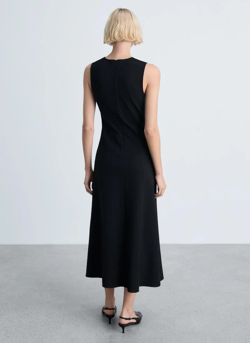 مانجو Flared Midi-Dress