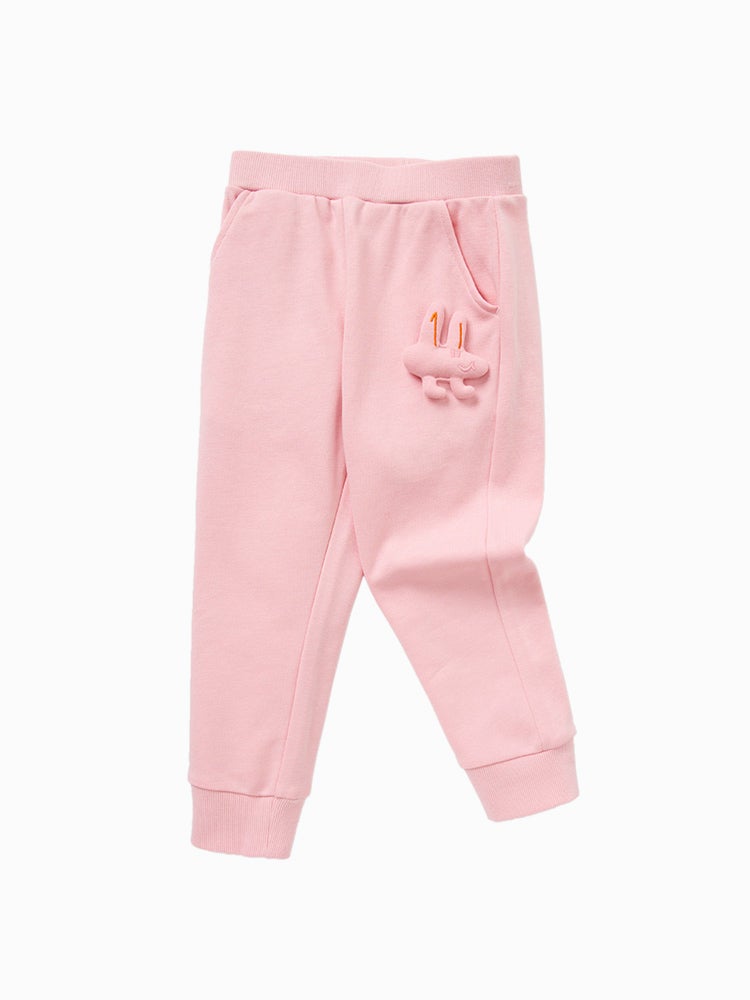 بالابالا بنطلون رياضي بتفاصيل دمية صغيرة للجنسين - Image 1