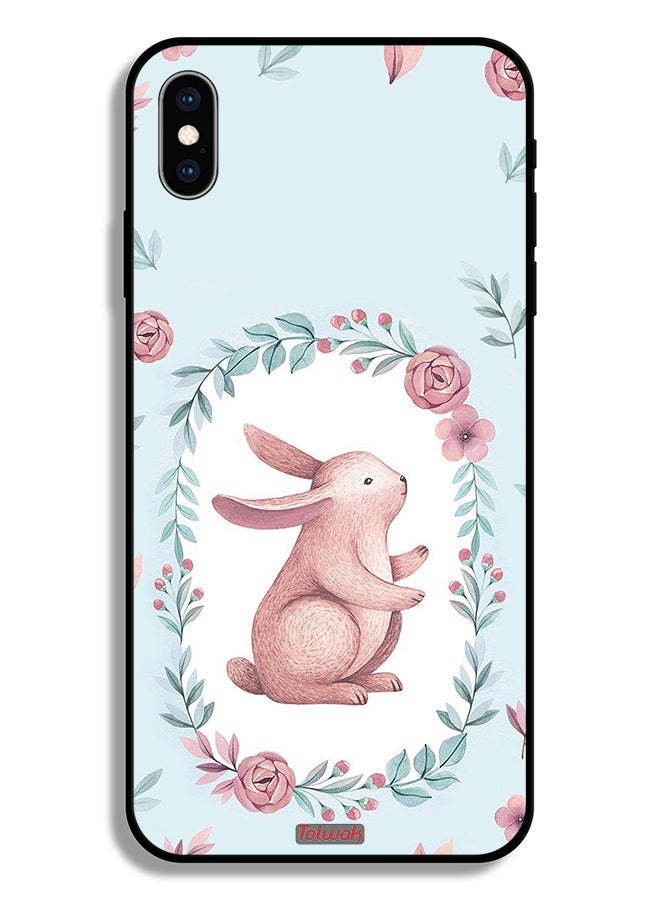 Tolwak Apple iPhone XS Max Protective Case Rabbit - Image 2