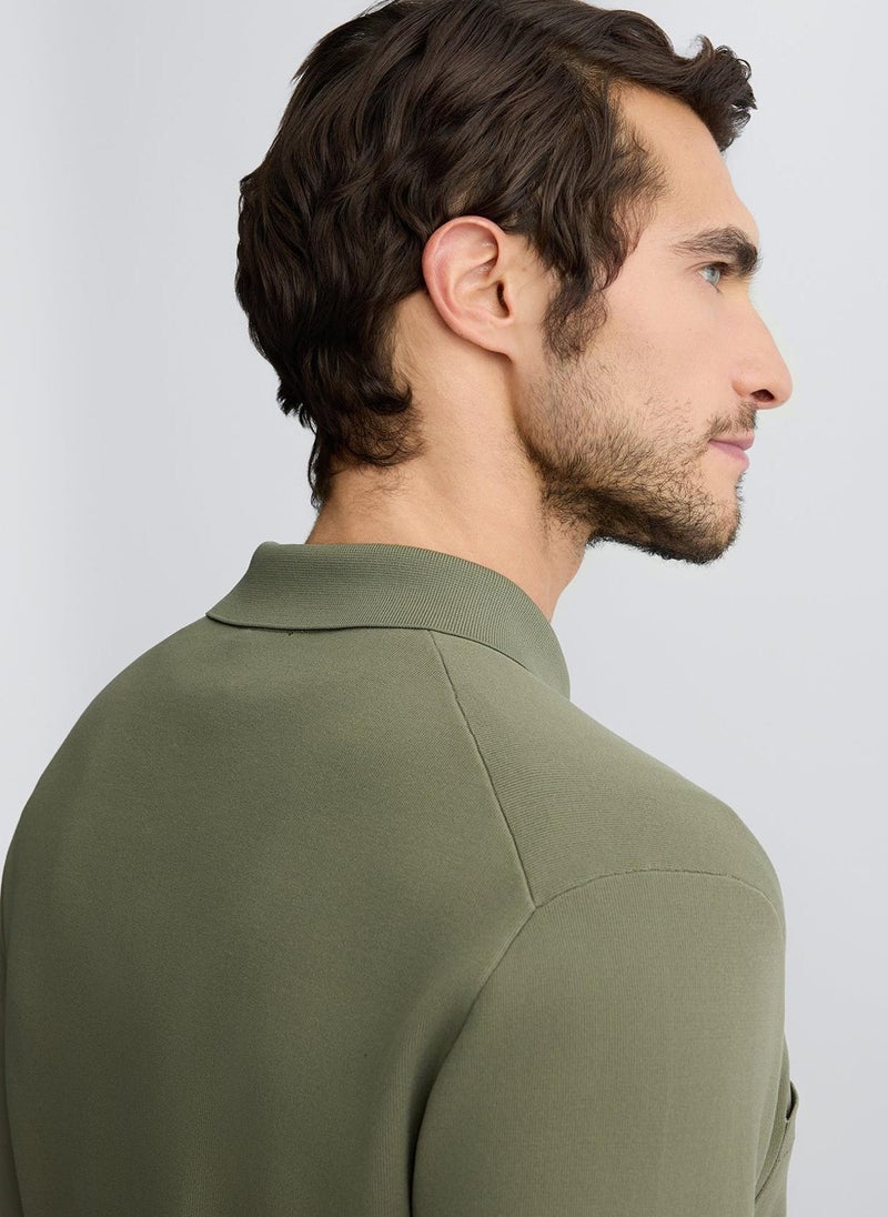 Liu Jo Green Cardigan with Pockets - Image 5