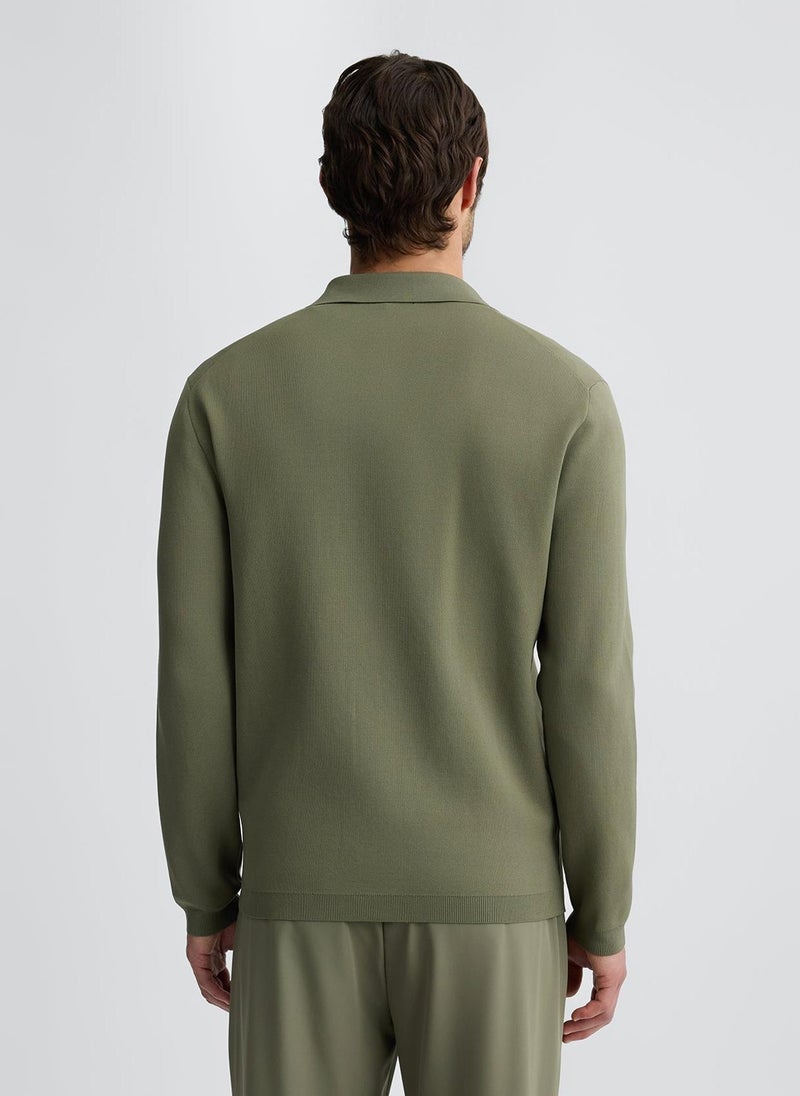 Liu Jo Green Cardigan with Pockets - Image 2