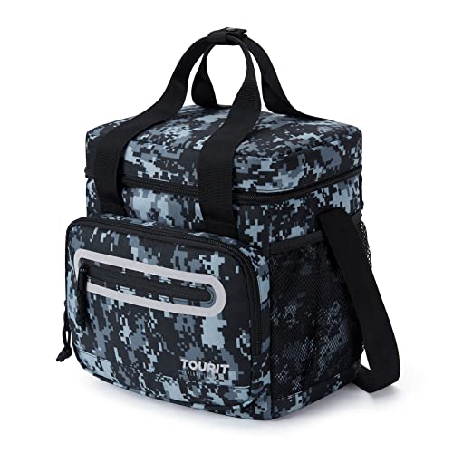 TOURIT Large Lunch Bag 14L Insulated Lunch Box Lunch Cooler for Men Work Camo