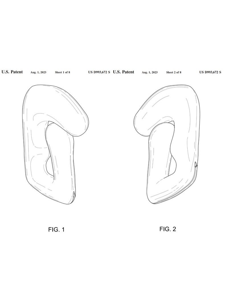 AiQi Patented U-Shape Pregnancy Pillow | 180cm Full Body Maternity Pillow with Adjustable Firmness & Rebound Filling | Back Pain Relief & Sleep Support - Image 5