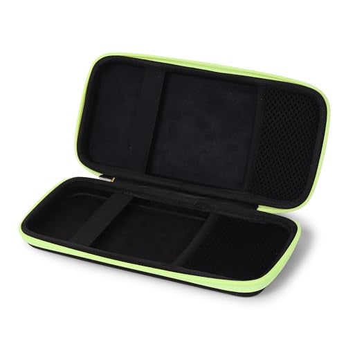 GadgetBite EVA Pencil Case Pen Pouch Holder Bag Stationery Box Large Storage EVA Hard Shell for School Supplies Office Stuff (Medium)-Green - Image 3