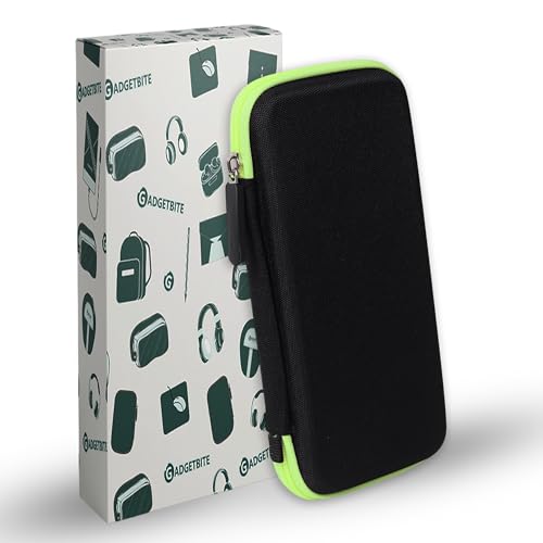 GadgetBite EVA Pencil Case Pen Pouch Holder Bag Stationery Box Large Storage EVA Hard Shell for School Supplies Office Stuff (Medium)-Green - Image 2