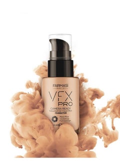 FARMASI FARMASi VFX Pro Natural Beige and VFX Pro Primer Long Lasting Liquid Foundation Set, Skin Moisturizer Advanced Breathable Hydrating Full Coverage makeup for Face Makeup Set  - Image 4