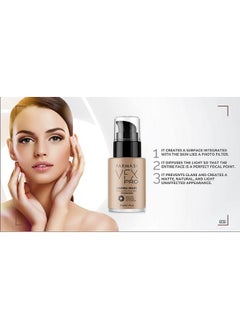 FARMASI FARMASi VFX Pro Natural Beige and VFX Pro Primer Long Lasting Liquid Foundation Set, Skin Moisturizer Advanced Breathable Hydrating Full Coverage makeup for Face Makeup Set  - Image 3