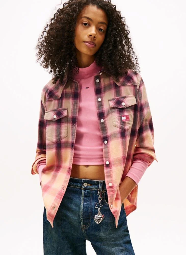 Checked Long Sleeve Shirt