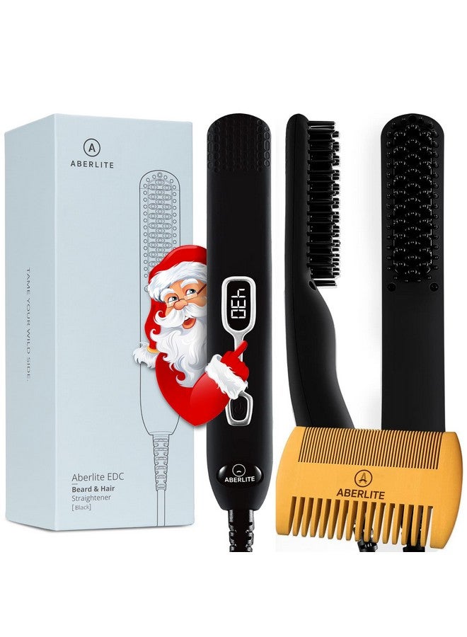 Straightener Brush Aberlite Pocket Compact Beard Straightener