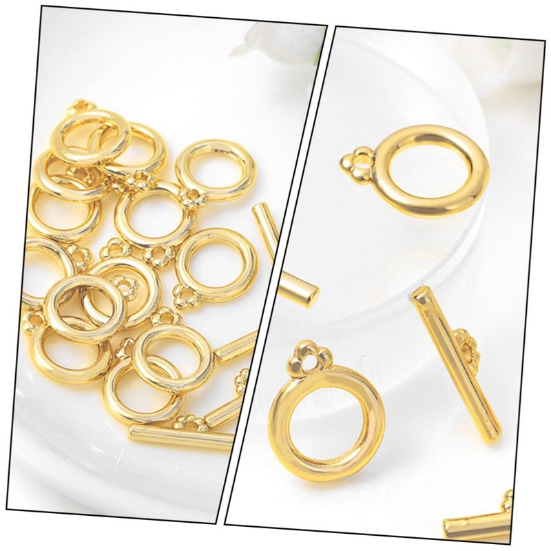 Toggle Clasp 5 Sets Bar Closure Connectors For Bracelets Necklaces Jewelry Making - Image 5