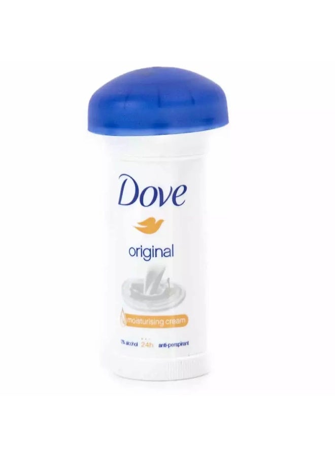 Dove كريم دوف الأصلي لمضاد التعرق 24 ساعة، 50 مل - Image 4