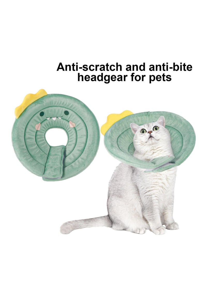 KASTWAVE KASTWAVE Cat Cone Collar Soft, Adjustable Cat Recovery Collar, Cat Cones After Surgery for Kittens, Pet Protective Elizabethan Collar After Surgery for Kittens Puppies Small Dogs  - Image 4